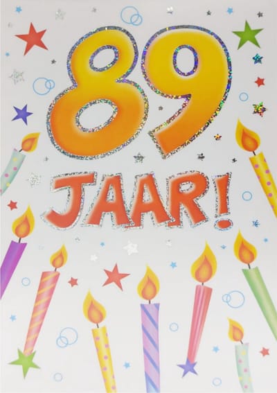 Kaart - That funny age - 89 jaar - TFA111