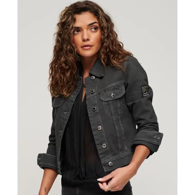 Superdry - Korte St Tropez Workwear jas - Dames - Buitenjassen