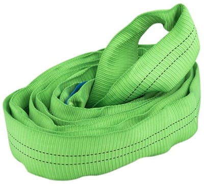 Rondstrop 2 ton, groen, 2 meter, eindloze hijsband - TRAILERGEAR