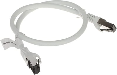 Lanberg Patchcord - RJ45 S/FTP - 0.5m - Grijs - Cat 8.1