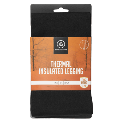Morethansocks - Thermolegging heren - Maat M t/m XXL - 1-Pack - thermokleding heren - thermo onder legging - legging thermo
