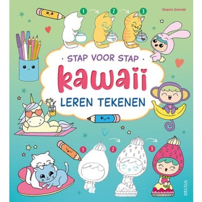 Deltas Step by Step Kawaii Learn to Draw Hobby Book
