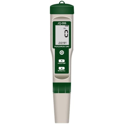 Multifunctionele digitale 10-in-1 waterkwaliteitstester, draagbare waterkwaliteittestpen met hoge nauwkeurigheid without backlight
