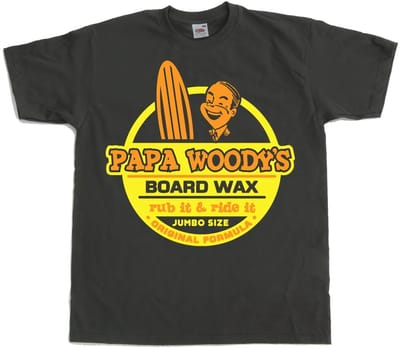 Hybris Papa Woody's Board Wax T-shirt SH-1-12068-H4-6