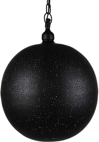 Safaary - Arabische Hanglamp Amaira Zwart Goud Ø 30 x 40cm