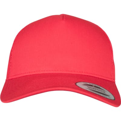 Flexfit 5 Panel Retro Trucker Pet Rood
