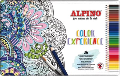 #Aquarelpotlood Alpino Color Experience set a 36st.