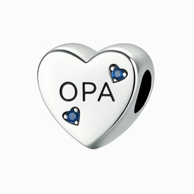 Opa Bedel – 925 Sterling Zilver – Voor je bedelarmband - RomyStones