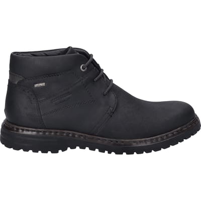 Josef Seibel - ERROLL 52 - Vrije tijd half-hoogHeren veterschoenHeren sneakers - Kleur: Zwart - Maat: 41