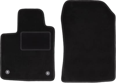 Voormatten zwart voor: Renault Twingo II hatchback (2007-2014)