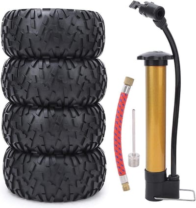 Universele Opblaasbare RC Banden 2.2 Inch Upgrade voor 1/10 Schaal Modellen