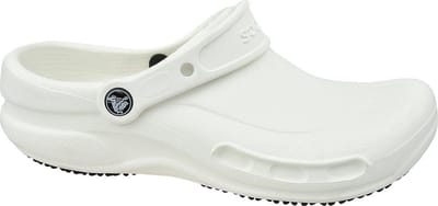 Crocs Bistro Slipbestendige Werkklomp Wit 10075-100 43-44 white