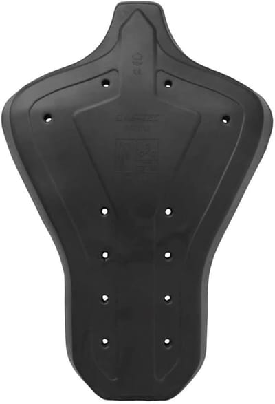 Motor Rugbeschermer - Motorprotector - Veilig Motorrijden - Herbruikbaar Na Impact - Maat M - Zwart