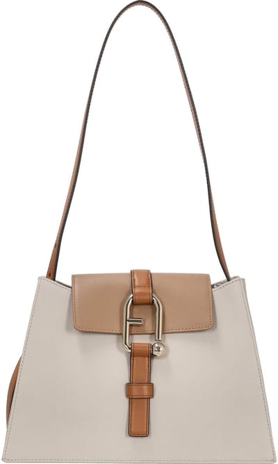 Furla Nuvola S - Schoudertas 27 cm (vaniglia+deserto+brandy)