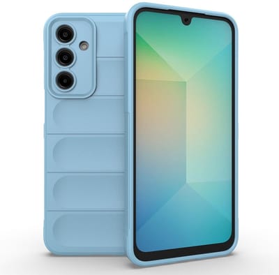 Coverup Hoesje - Geschikt voor Samsung Galaxy A56 Hoesje - Coverup Hands-On Rugged Back Cover - Lichtblauw