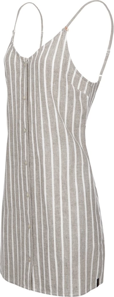 Brunotti - Pixey-Stripe - Jurkje Snow - Dames - Zomerjurk - Verstelbare Bandjes - Loose Fit - XL