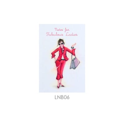 A6 - Notitieboek - Fabulous ladies - Gelinieerd