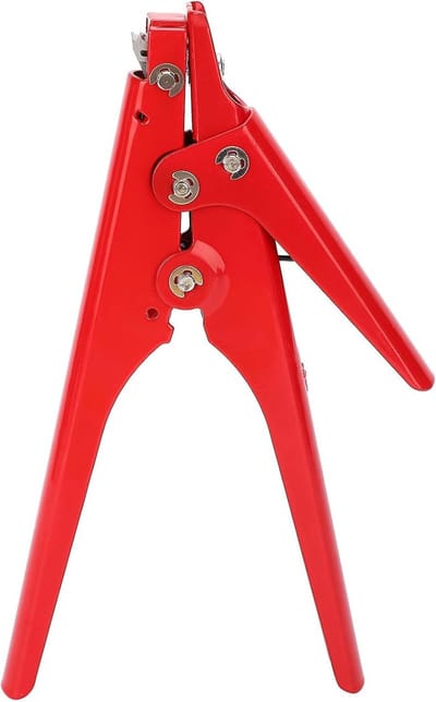 Nylon kabelbinderpistool met draagbare draadtang voor snel bevestigen en knippen van kabels