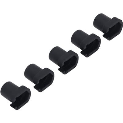 5 Stuks Hotend Siliconen Sok Hittebestendig Anti Verbranding 3D Printer Verwarmingsblok Afdekking voor XMax3 black