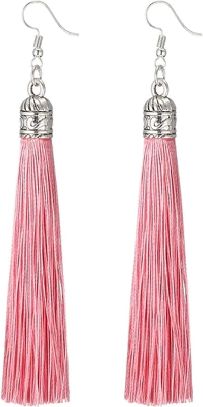 Fako Bijoux® - Oorbellen - Kwast Romania XL - Roze