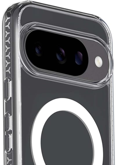 Force Case, Hoesje geschikt voor Google Pixel 10 & 10 Pro - 3M Anti-Shock & MagSafe Compatibel, Transparant