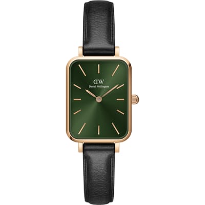 Daniel Wellington DW Watch Quadro Pressed Sheffield Emerald Rose Gold 20x26mm