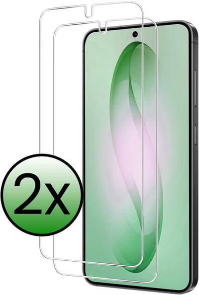 Screenprotector - 2 Stuks Geschikt voor Samsung Galaxy S26 - Extra Sterk - Beschermglas - Gehard Glas - Tempered Glass - Screen Protector