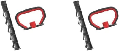 Kettlebell Handvat - Fitness Grip - Volledige Lichaamstraining - Verstelbaar Gewicht - 2 Set - Zwart