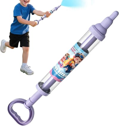 Water Spuit Speelgoed - Waterspeelgoed - Buiten Spelen - Hogedruk Mondstuk - 41 cm - Paars