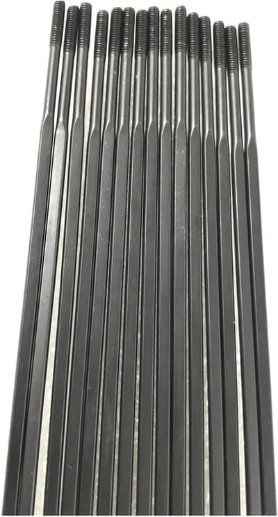 Fietsspaken - Racefiets Spaken - Wiel Stabiliteit - Roestvrij Staal - 264-303mm - Zwart