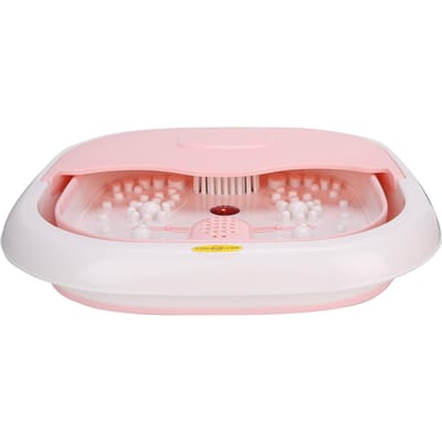 Voet Spa Massager Constante Temperatuur Roodlichttherapie Opvouwbaar Voetenbad Vat Grijs US Stekker 110V US Plug white