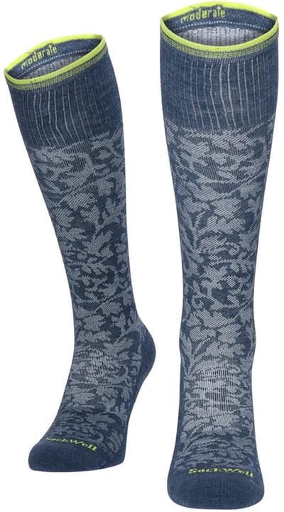 Sockwell - 1-Pack - Dames Compressiekousen - Spataderpreventie - Dames - denim - 35-38 - SW16W