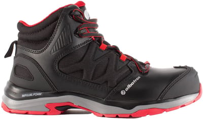 Albatros Ultratrail Mid S3 ESD 636200 - Zwart/Rood - 40