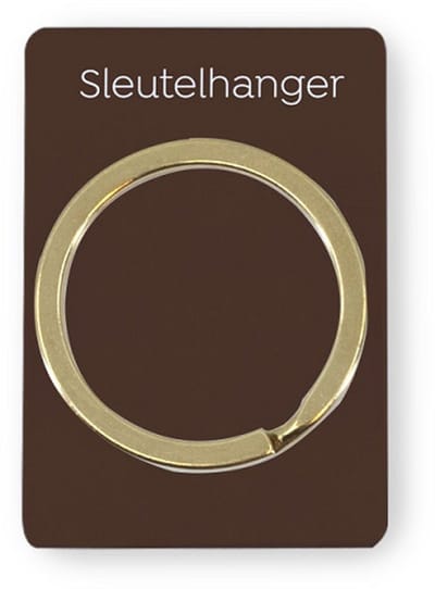 Gouden Charm - Sleutelhanger