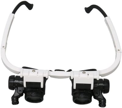 Dailygoody - Vergrootglas voor hoofdband - LED-verlichting