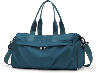 Dames Sporttas Weekendtas Waterdichte Reistas met Schoenenvak & Droge/Natte Compartimenten - Handbagage Tas voor Reizen & Fitness