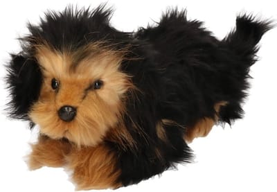 Hansa knuffel Waldi hond - 35 cm - pluche - knuffelhond - knuffeldier - realistische knuffels