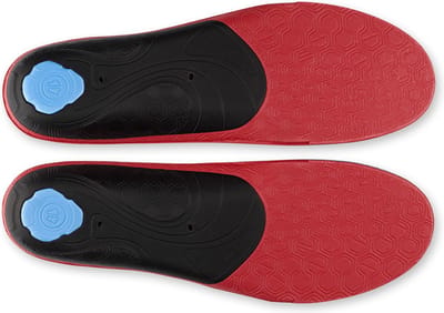 Sidas 3feet Eco Warm Low, binnenzool, zwart/rood