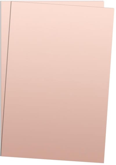 Dubbelzijdige printplaat - Koperen laminaat - Prototype maken - FR4 materiaal - 20x30 cm - Koper