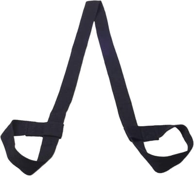 Verstelbare yogamat draagriem met katoenen lus - Perfect voor pilates en aerobics
