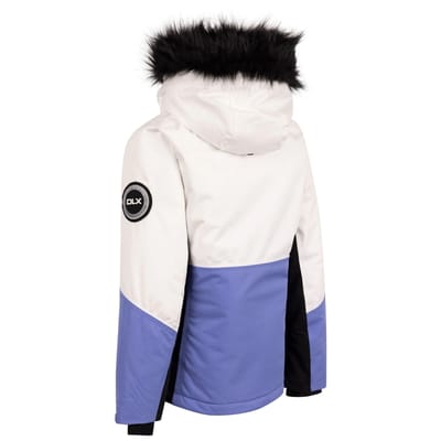 Trespass Meisjes Shelbie DLX Ski jas (Baja Blauw)