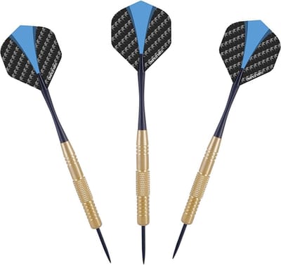 Steeltip Dartpijlen 22 gram - set van 3 pijlen - Dart pijlen - Inclusief shafts en flights - Dart bord