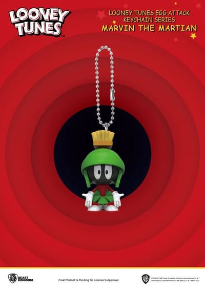 Looney Tunes Egg Attack Sleutelhanger Marvin the Martian