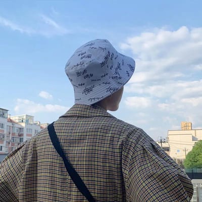 Chapeau de pêche Double face, casquette de pêcheur pour garçons et filles, Gorro, chapeaux seau Hip-hop d'été, chapeau Panama pour femmes et hommes blanc