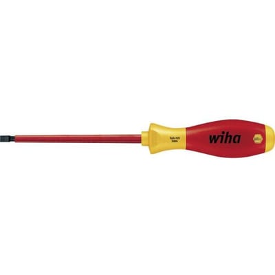 VDE Platte schroevendraaier Wiha 320N 00830 Kopbreedte: 8 mm Koplengte: 175 mm