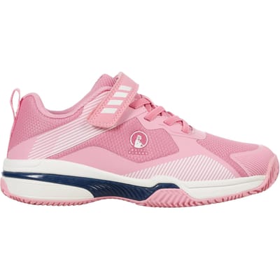 Quiet Please Match Velcro Clay Tennisschoenen Kinderen-pink, wit