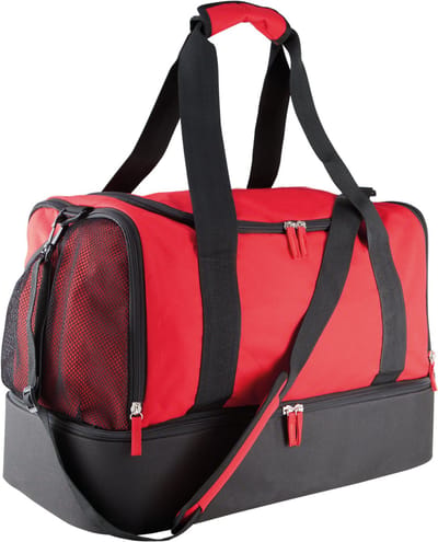 Teamsporttas - Teamsporttas - Grote Inhoud - Sporttas - Schouderriem - rood / zwart