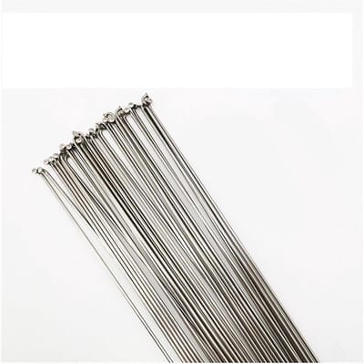 Fiets Spaak Set - Wiel Onderdelen - Fiets Reparatie - Inclusief Nippels - 20 Stuks - Zilver