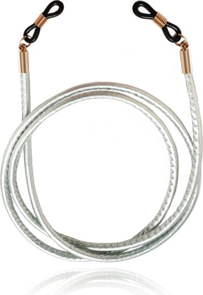 LGT Jewels Zilver PU Leren Koord voor Zonnebril of Leesbril