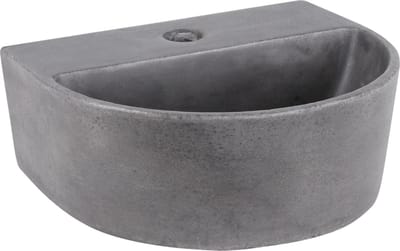 Differnz Demi - Fontein beton donkergrijs - 30 x 25 x 11 cm